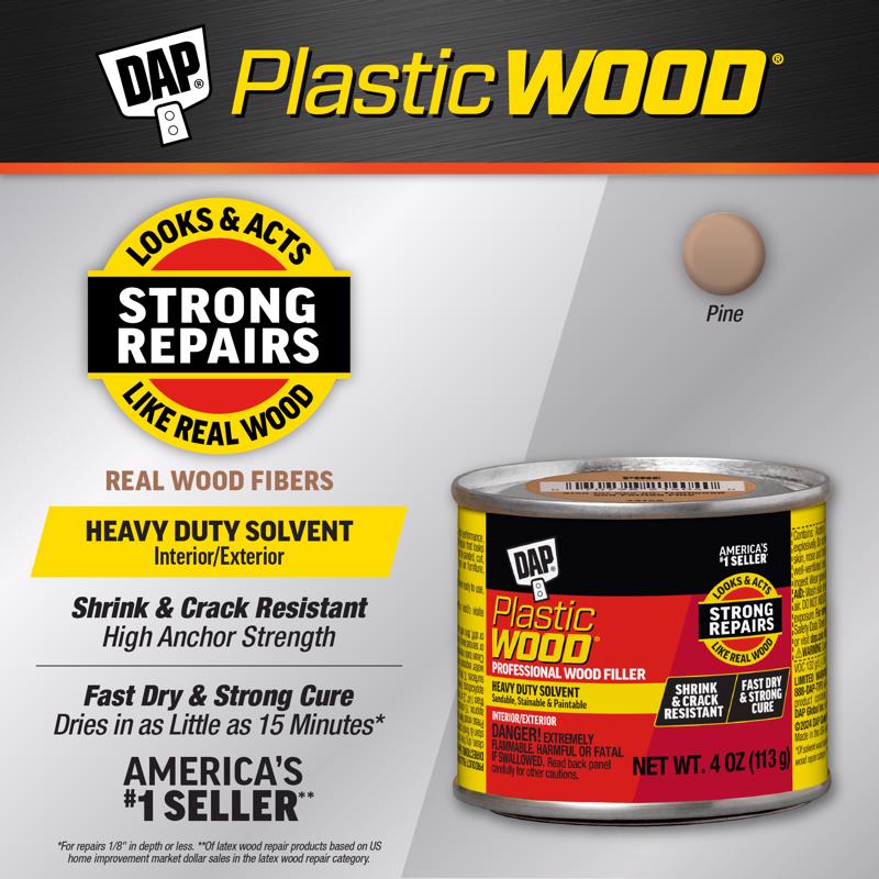 DAP Plastic Wood Pine Wood Filler 4 oz