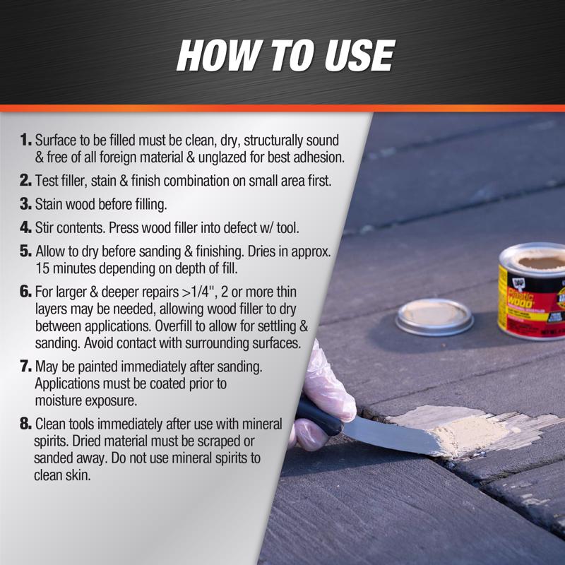 DAP Plastic Wood Pine Wood Filler 4 oz