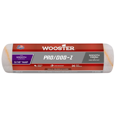 Wooster Pro/Doo-Z Woven Fabric 9 in. W X 3/16 in. Paint Roller Cover