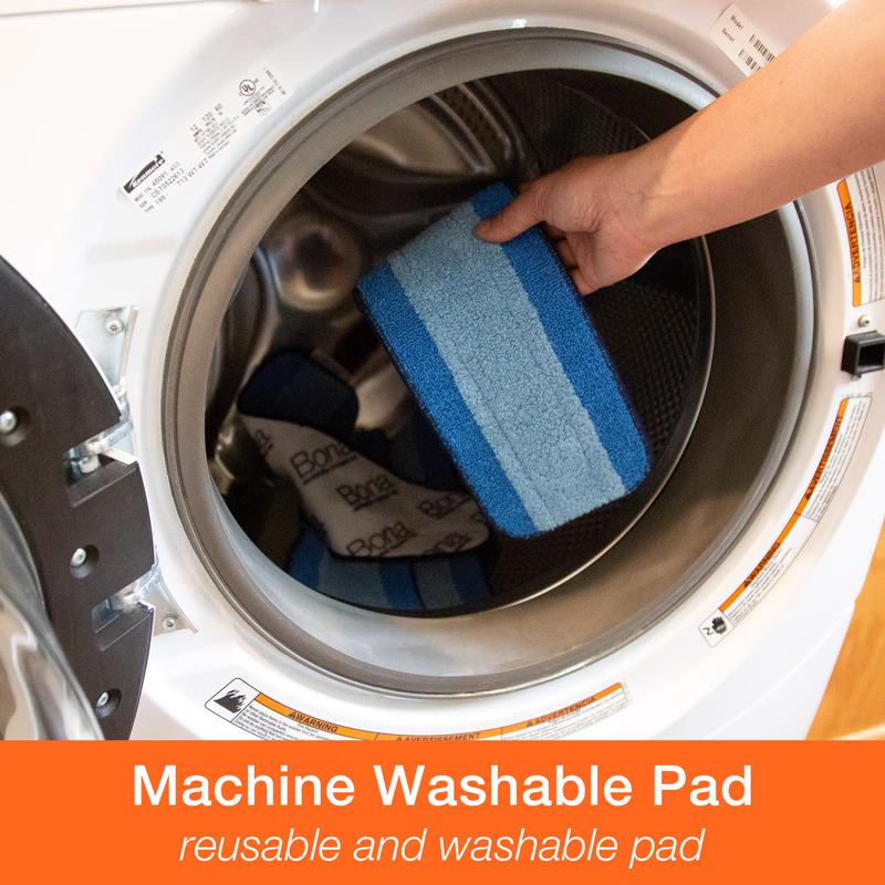 Bona Microplus 15 in. Flat Microfiber Deep Clean Pad