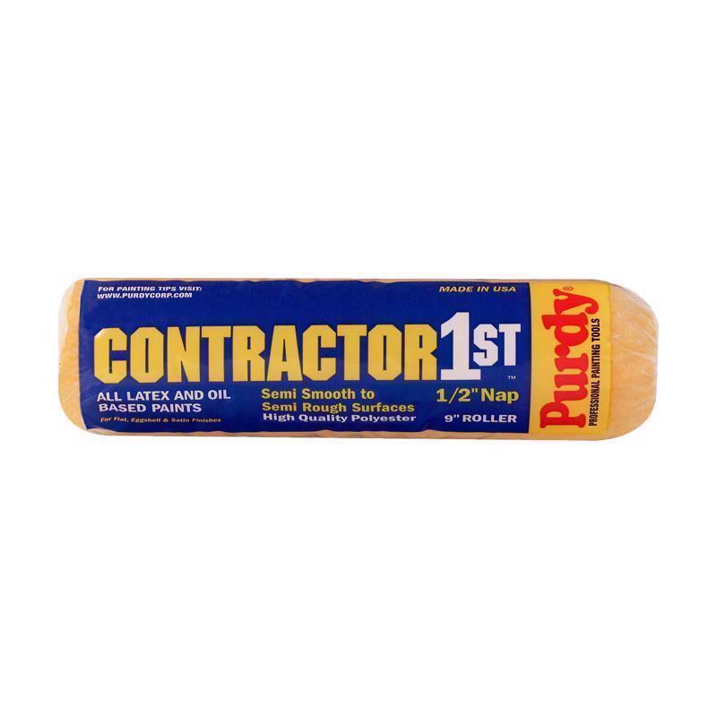 Purdy Contractor 1st Polyester 9 in. W X 1/2 in. Paint Roller Cover