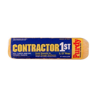 Purdy Contractor 1st Polyester 9 in. W X 1/2 in. Paint Roller Cover
