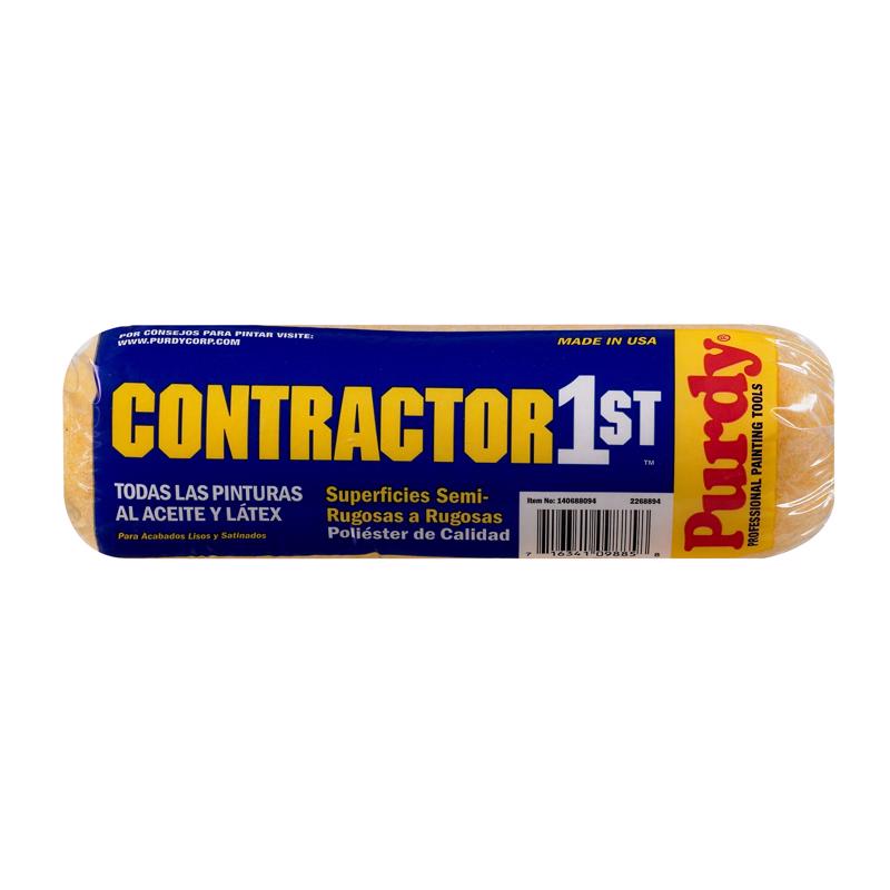 Purdy Contractor 1st Polyester 9 in. W X 3/4 in. Paint Roller Cover