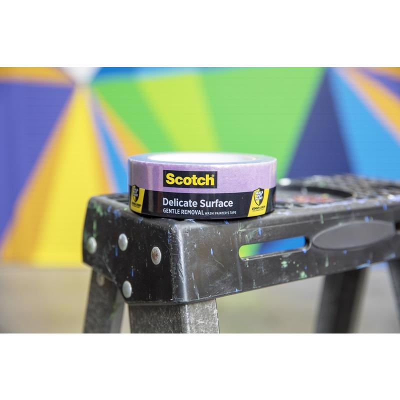 Scotch 0.94 in. W X 60 yd L Purple Medium Strength Painter's Tape