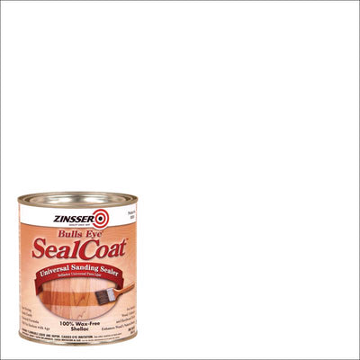 Zinsser Bulls Eye SealCoat Flat/Matte Clear Universal Sanding Sealer 1 qt