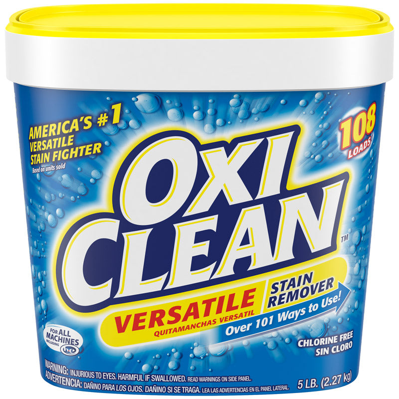 OxiClean No Scent Stain Remover Powder 5 lb