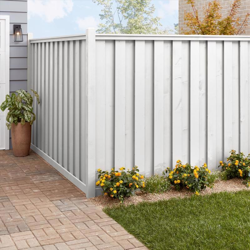 Cabot Siding & Fence Solid Tintable Ultra White Base Stain and Sealer 1 gal