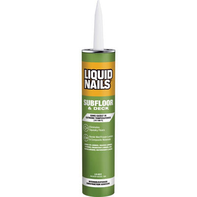 Liquid Nails Subfloor & Deck Acrylic Latex Construction Adhesive 10 oz