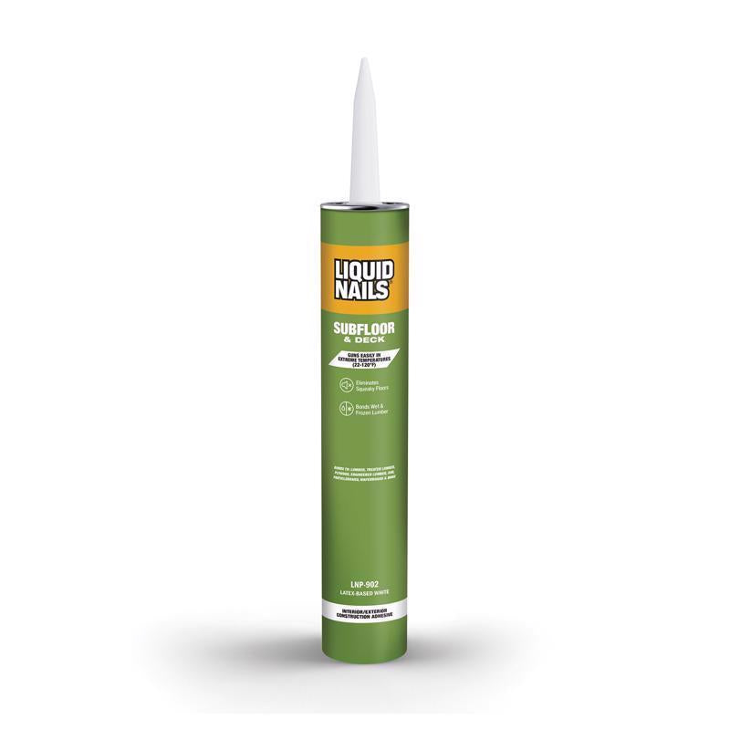 Liquid Nails Subfloor & Deck Acrylic Latex Construction Adhesive 28 oz
