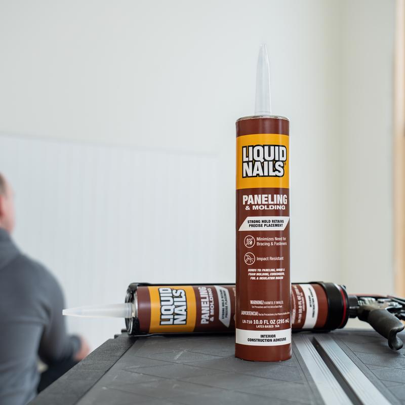 Liquid Nails Paneling & Molding High Strength Latex Tan Adhesive 10 oz