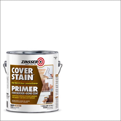 Zinsser Cover Stain White Oil-Based Alkyd Primer and Sealer 1 gal