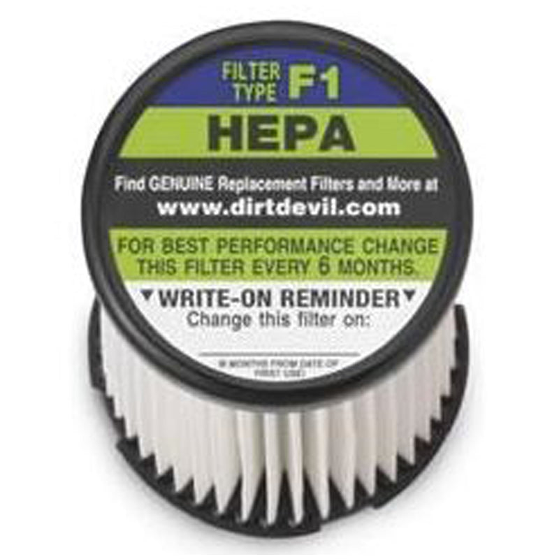 Dirt Devil Vacuum Filter For Select Royal Dirt Devil upright vacuum cleaners F1 Filter
