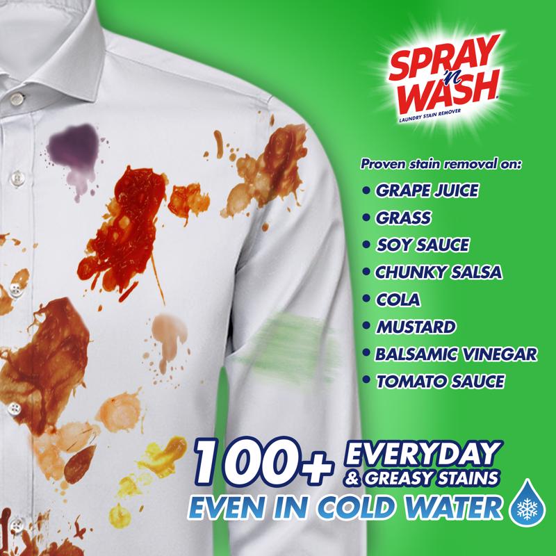 Spray 'n Wash Original Scent Laundry Stain Remover Liquid 22 oz