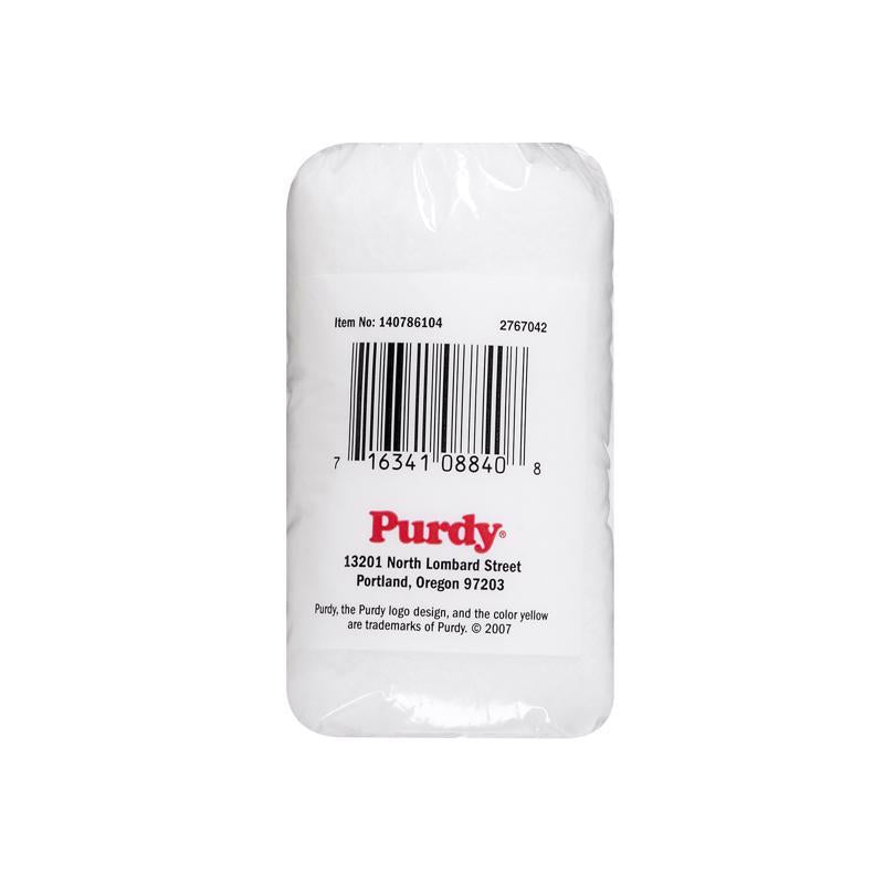 Purdy White Dove Woven Fabric 4 in. W X 3/8 in. Jumbo Mini Paint Roller Cover