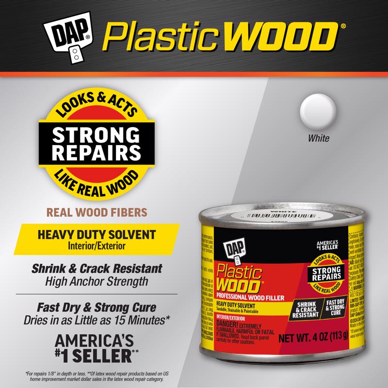 DAP Plastic Wood White Wood Filler 4 oz