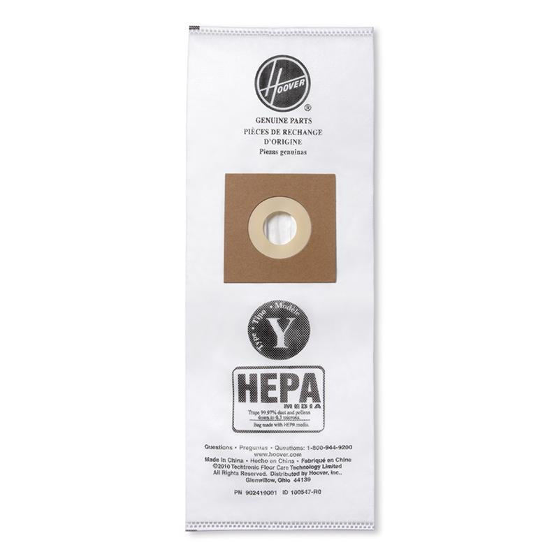Hoover Hepa Vacuum Bag 2 pk Type Y