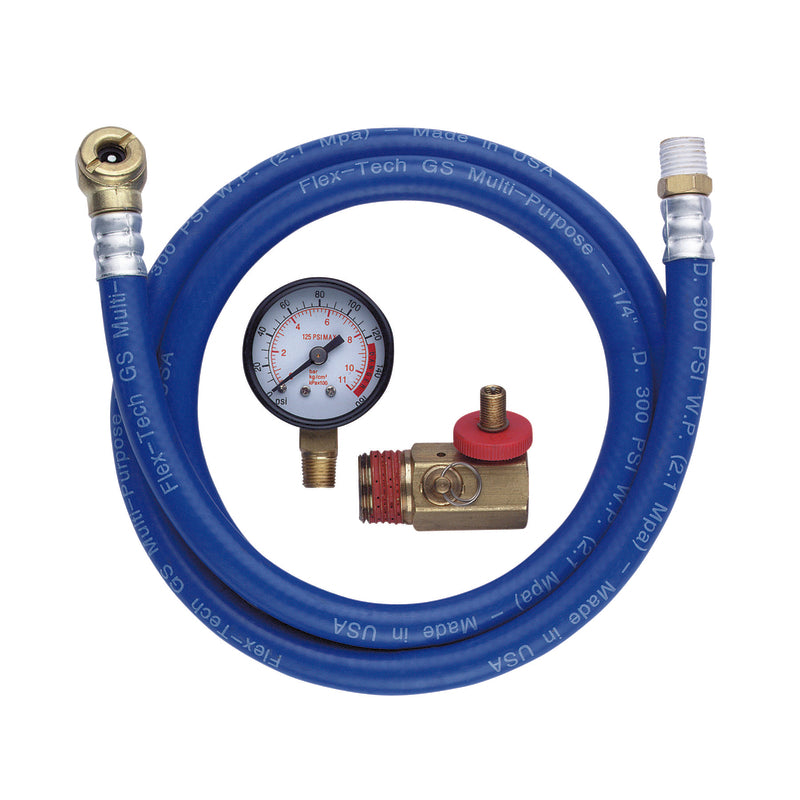 Tru-Flate Brass Tank Valve 4 in. Female