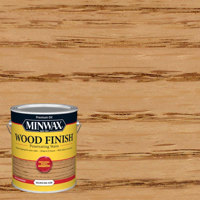 Minwax Wood Finish Semi-Transparent Golden Oak Oil-Based Penetrating Stain 1 gal