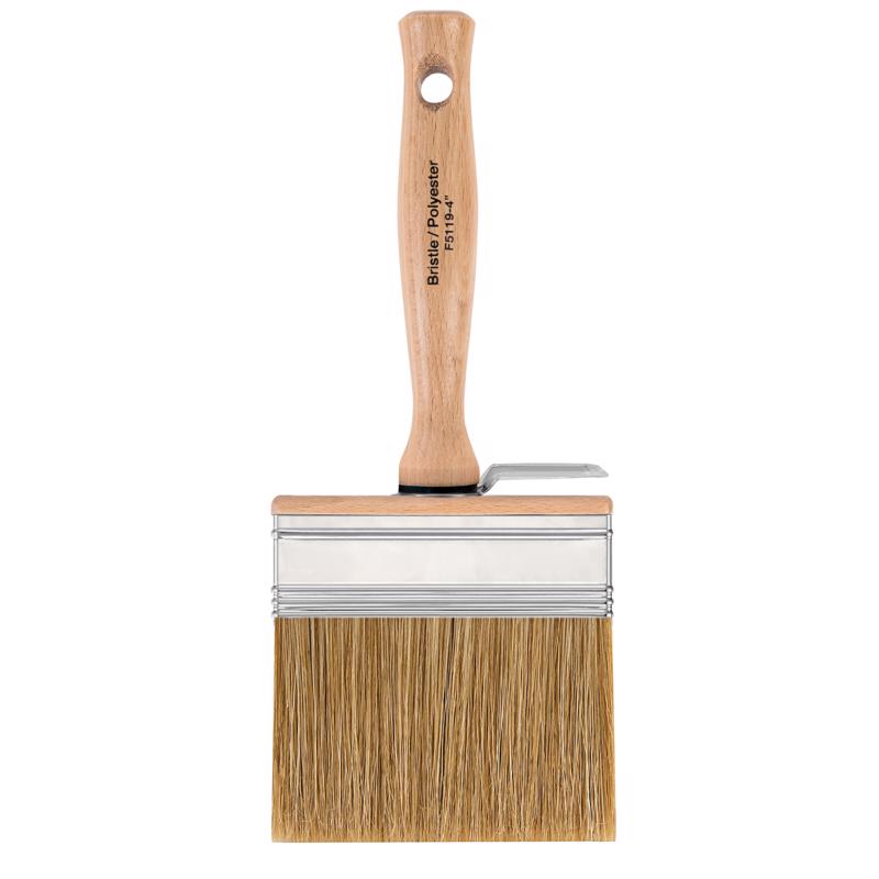 Wooster Bravo Stainer 4 in. Firm Flat Paint Brush