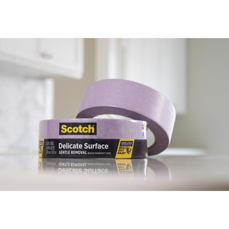 Scotch 1.41 in. W X 60 yd L Purple Medium Strength Painter's Tape