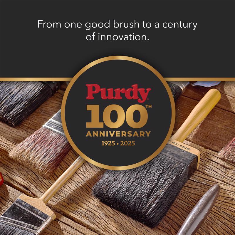 Purdy White Bristle Sprig 2 in. Soft Flat Trim Paint Brush