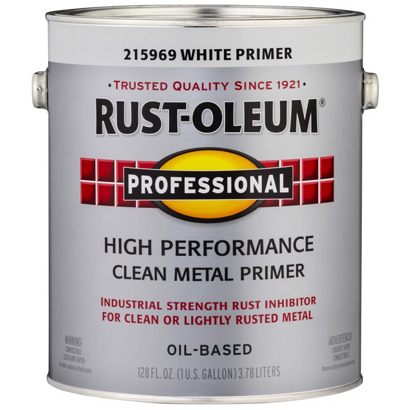 Rust-Oleum Professional White Flat Oil-Based Primer 1 gal