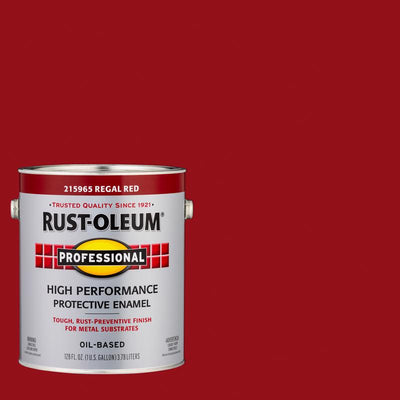 Rust-Oleum Professional High Performance Indoor and Outdoor Gloss Regal Red Protective Paint 1 gal
