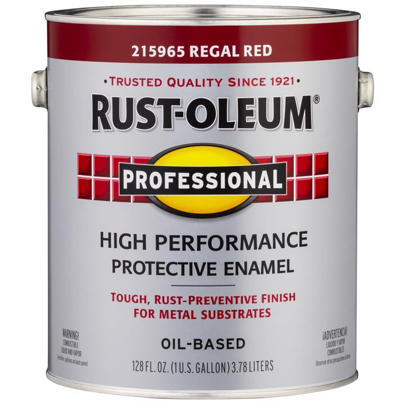 Rust-Oleum Professional High Performance Indoor and Outdoor Gloss Regal Red Protective Paint 1 gal