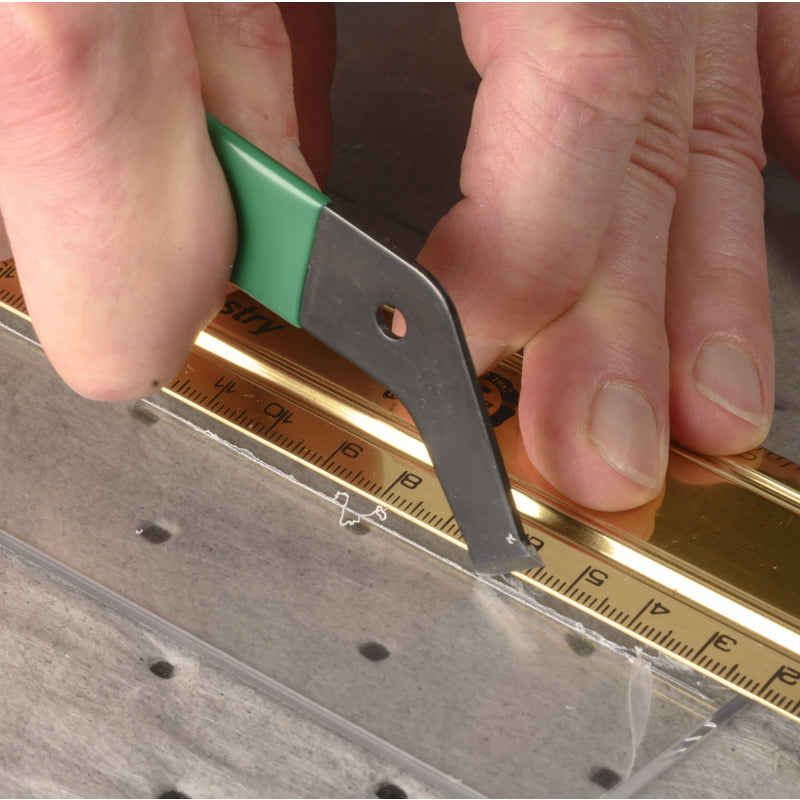 Fletcher-Terry ScoreMate Plastic 4 in. Fixed Blade Cutter Green