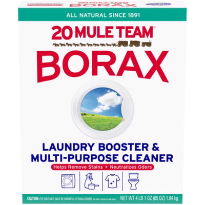 20 Mule Team Borax N/A No Scent Detergent Booster and Household Cleaner Powder 4 lb