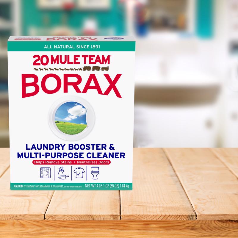 20 Mule Team Borax N/A No Scent Detergent Booster and Household Cleaner Powder 4 lb