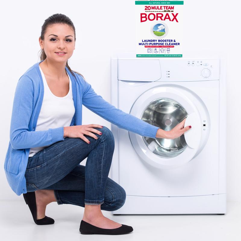 20 Mule Team Borax N/A No Scent Detergent Booster and Household Cleaner Powder 4 lb
