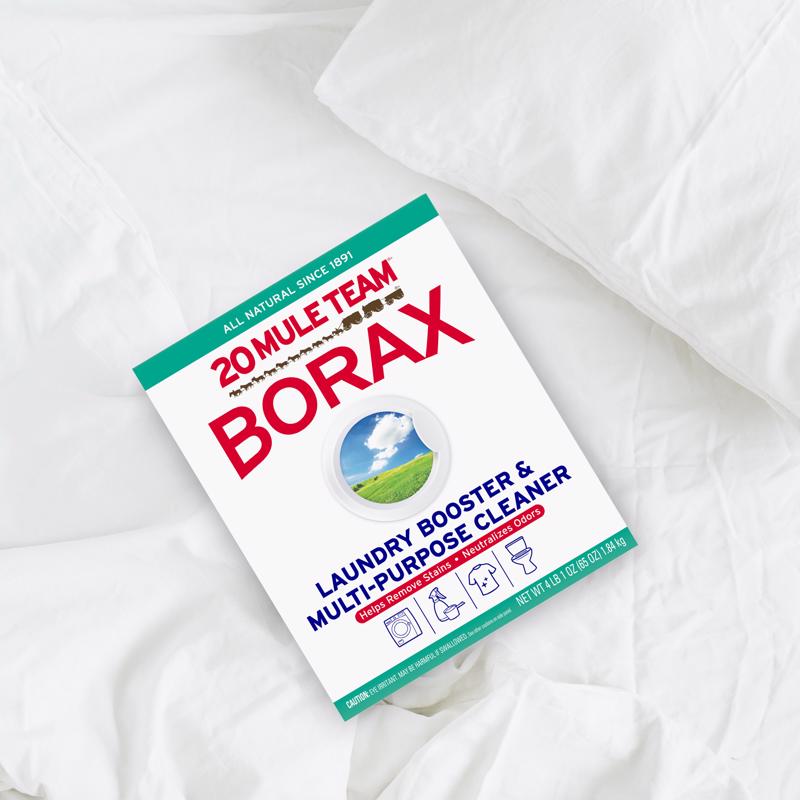 20 Mule Team Borax N/A No Scent Detergent Booster and Household Cleaner Powder 4 lb
