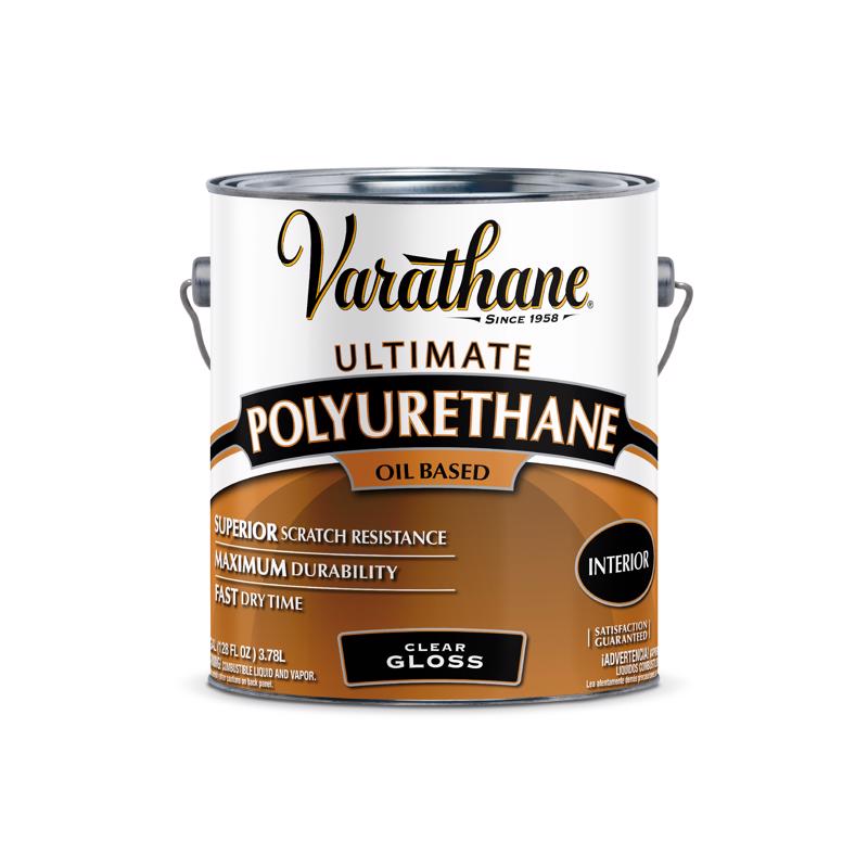Varathane Ultimate Gloss Clear Oil-Based Polyurethane 1 gal