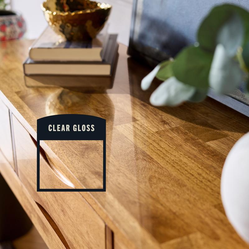 Varathane Ultimate Gloss Clear Oil-Based Polyurethane 1 qt