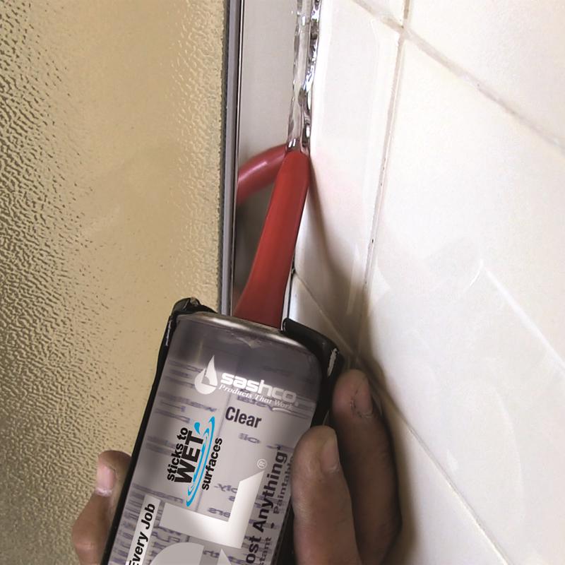 Sashco Lexel White Low VOC Synthetic Rubber All Purpose Caulk 5 oz