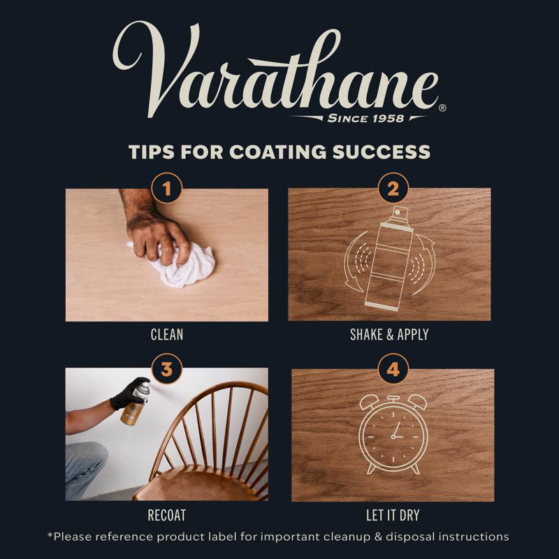 Varathane Ultimate Satin Clear Oil-Based Polyurethane 11.25 oz