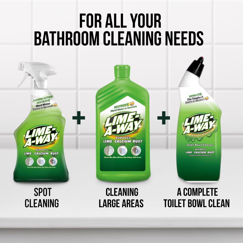 Lime-A-Way Fresh Scent Calcium Rust and Lime Remover 28 oz Liquid