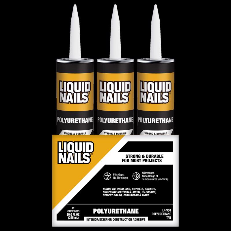 Liquid Nails Polyurethane Polyurethane Construction Adhesive 10 oz