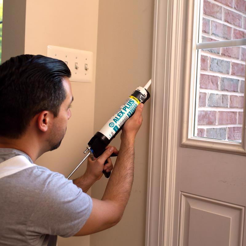 DAP Alex Plus Clear Acrylic Latex All Purpose Caulk 10.1 oz