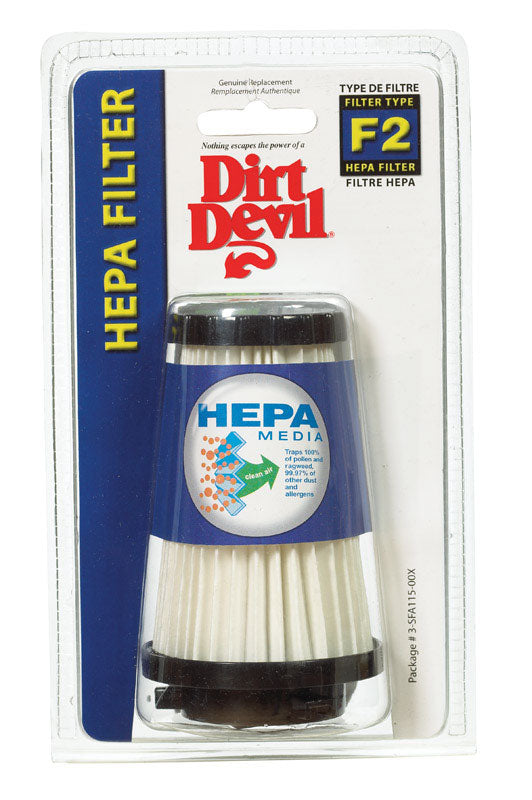 Dirt Devil Vacuum Filter For For use in dynamite quick vacuum F2 Filter