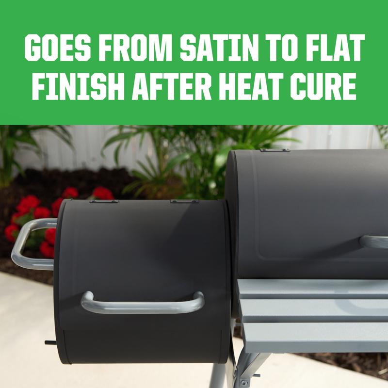 Rust-Oleum Specialty Flat BBQ Black Oil-Based High Heat Enamel 0.5 pt