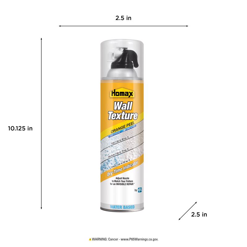 Homax White Water-Based Wall and Ceiling Texture Paint 16 oz