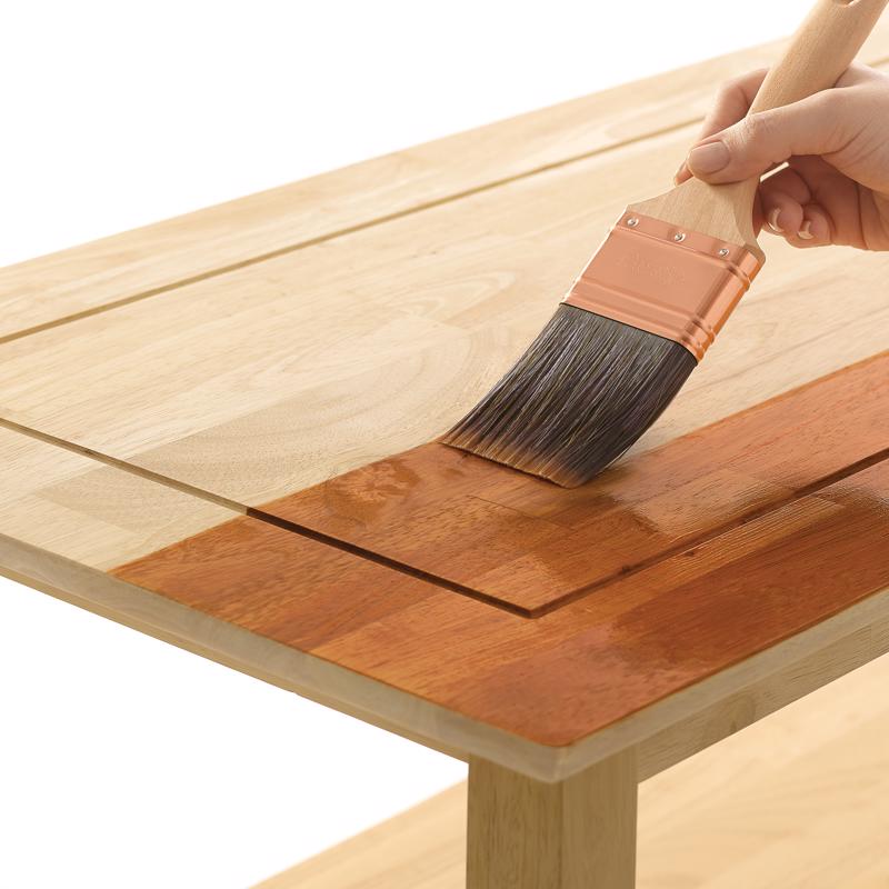 Minwax Wood Finish Semi-Transparent Gunstock Oil-Based Penetrating Wood Stain 1/2 pt
