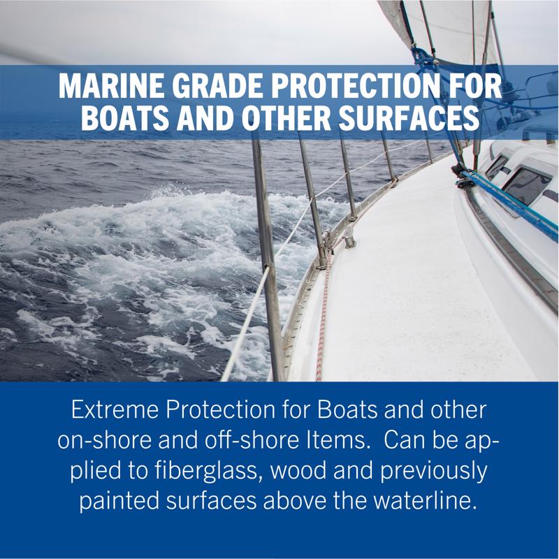 Rust-Oleum Marine Coatings  Wood & Fiberglass White Primer 1 qt