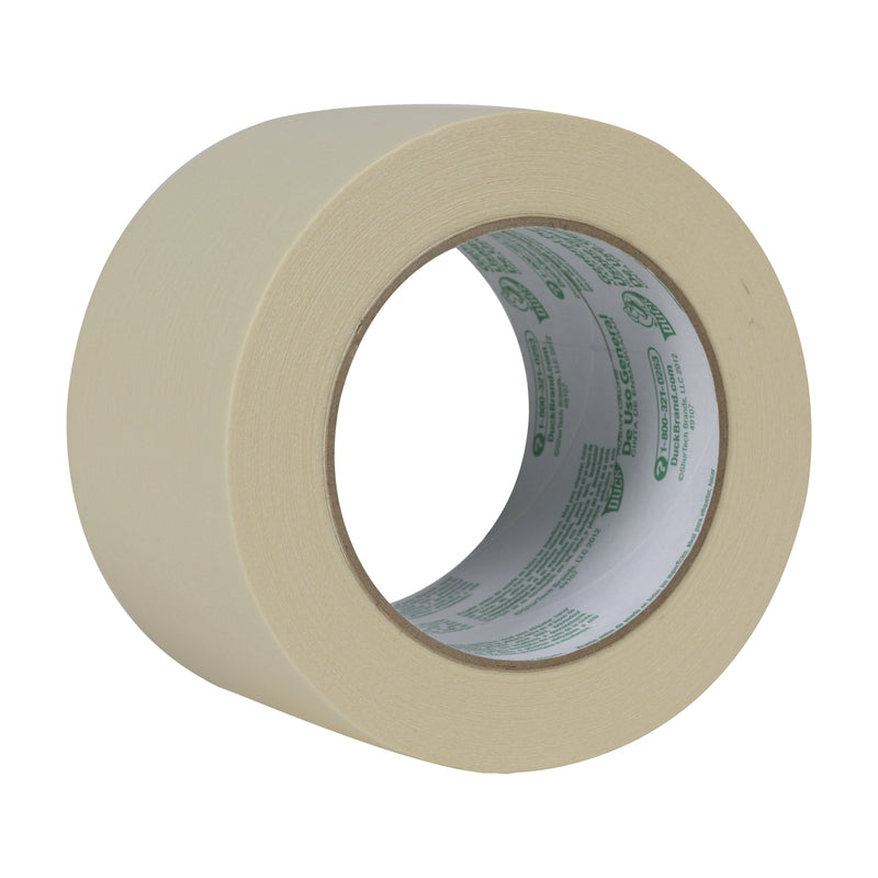 Duck 2.83 in. W X 60 yd L Tan Regular Strength Masking Tape
