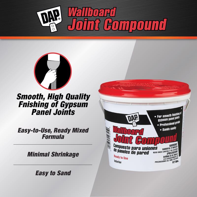 DAP White All Purpose Conventional Weight Joint Compound 12 lb