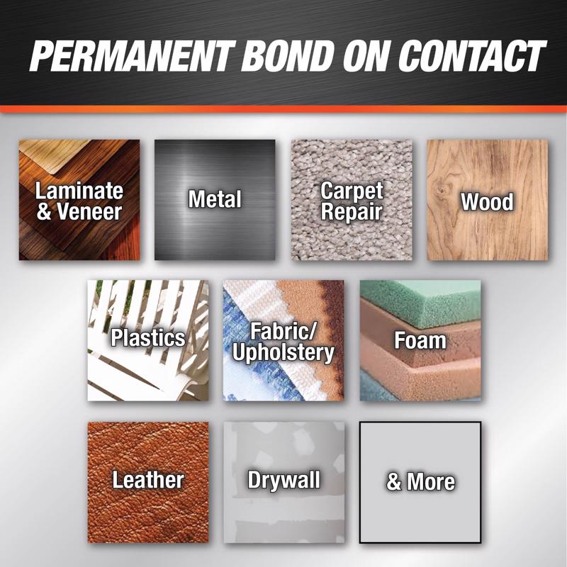DAP Weldwood High Strength Rubber Tan Contact Cement 1 pt