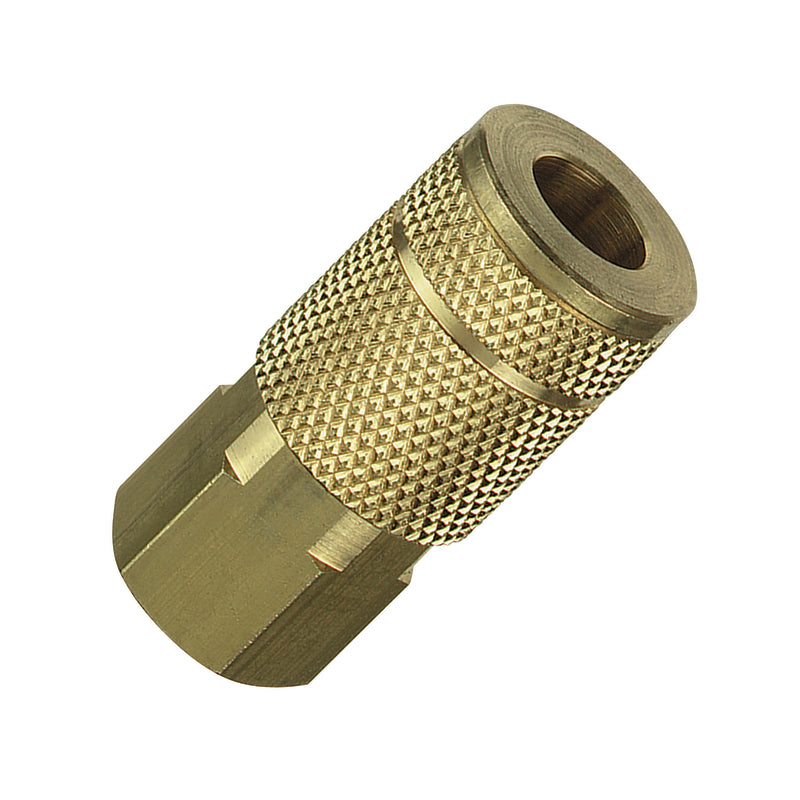 Tru-Flate Brass Quick Change Coupler 1/4 in. FPT