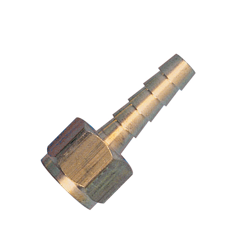 Tru-Flate Brass Barbed Swivel Fitting 1/4 in. Female